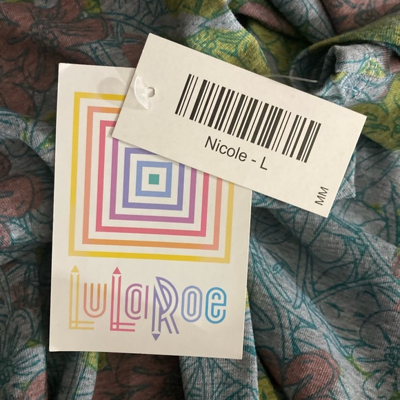 LuLaRoe Nicole, Size L, NWT - Picture 4 of 5